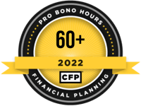 CFP® 2022 Financial Planning 60+ Pro Bono Hours